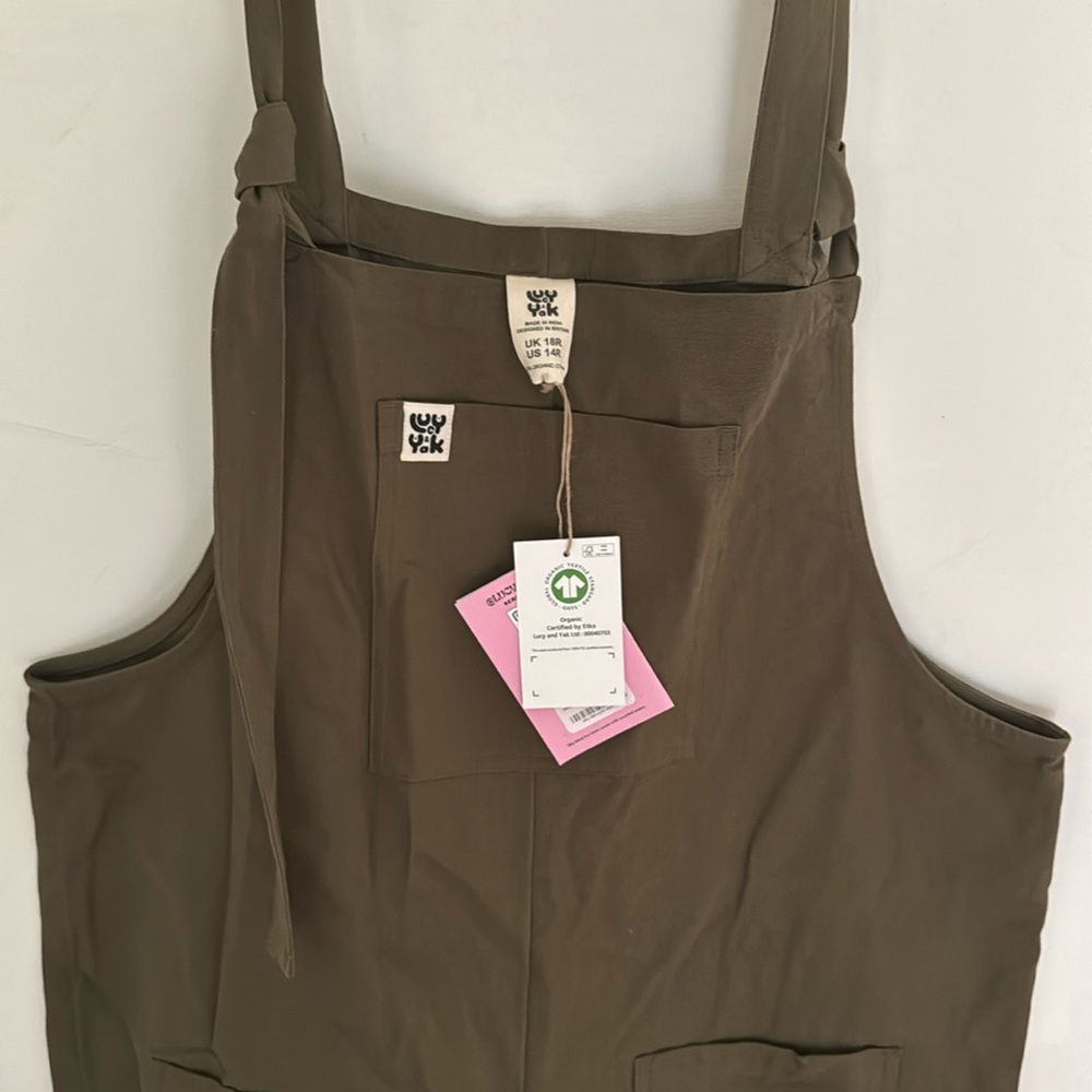 Lucy & Yak organic cotton overalls